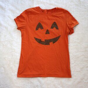 Cute Jack O'lantern Halloween Pumpkin t-shirt Women's Sz M Jackolantern